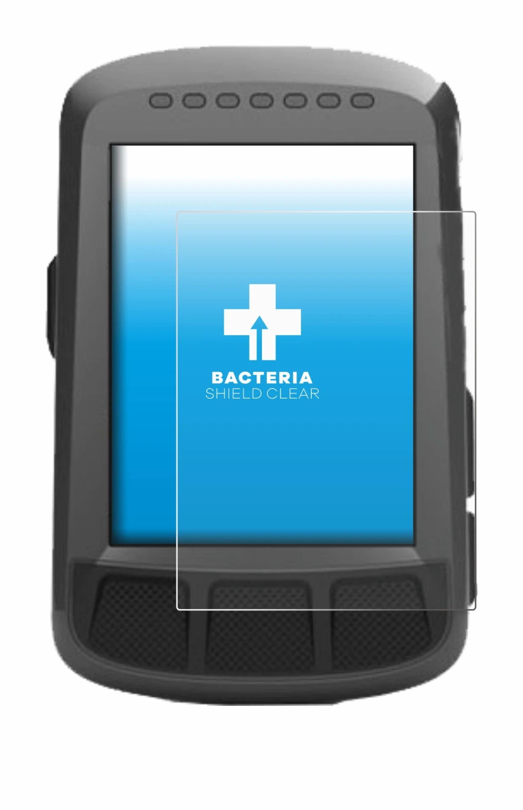 Image of the device Wahoo Elemnt Bolt GPS with a wide variety of screen protectors.