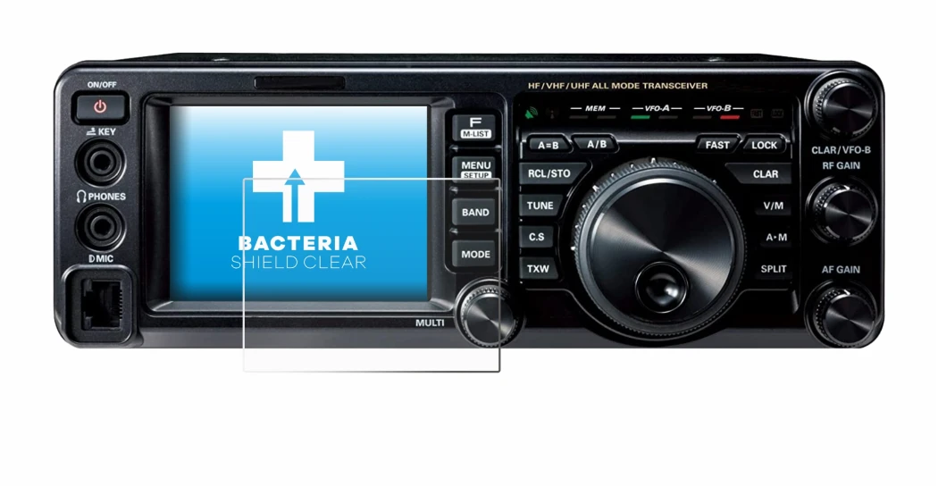 Image of the device Yaesu FT-991A with a wide variety of screen protectors.