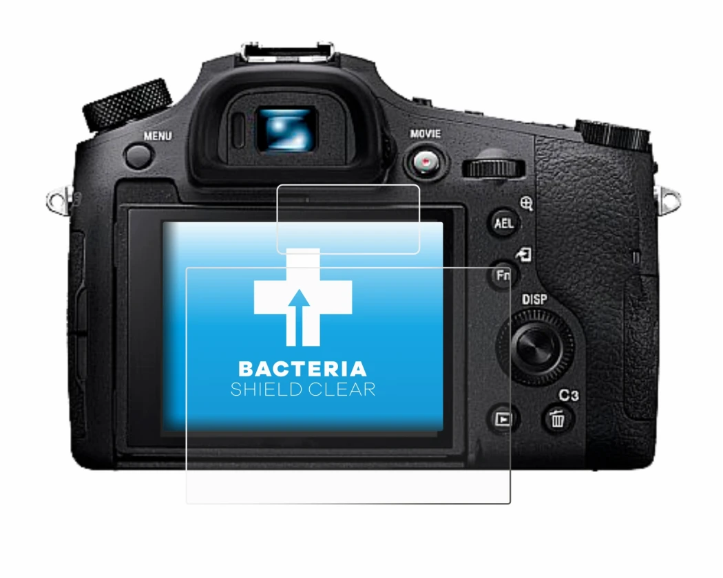 Image of the device Sony Cyber-Shot DSC-RX10 IV with a wide variety of screen protectors.