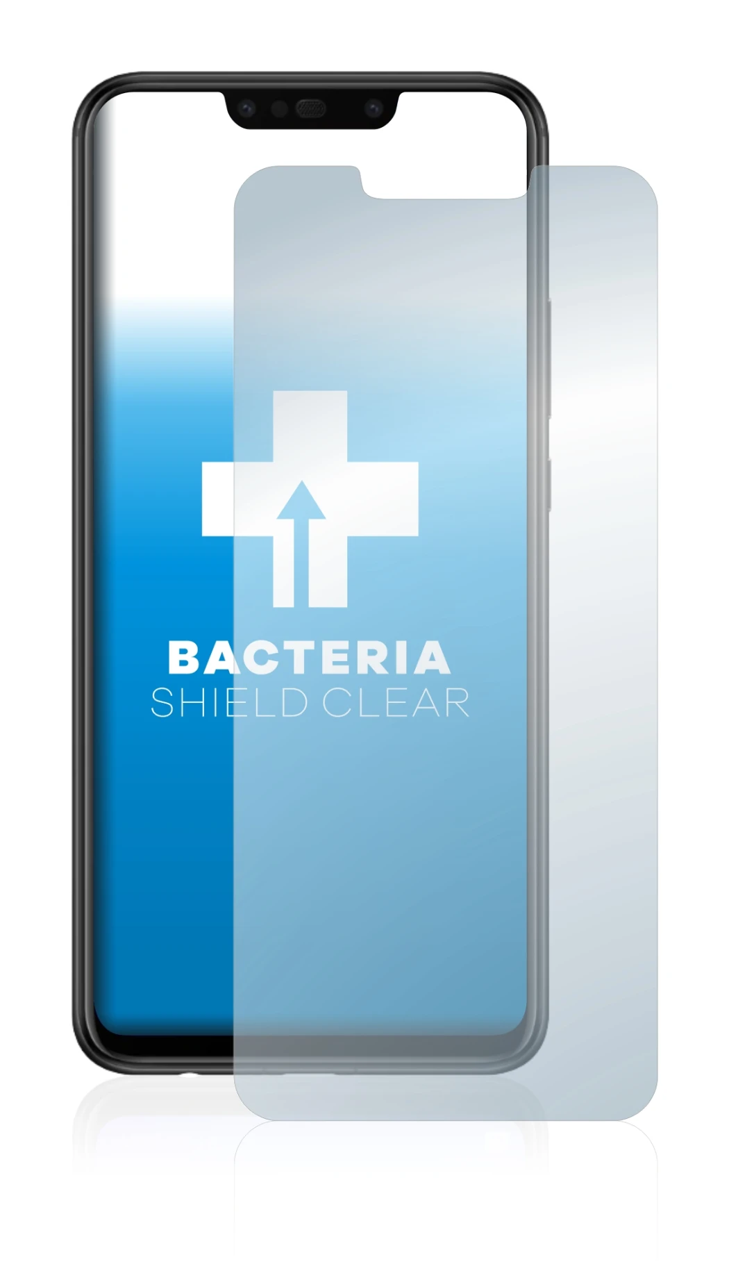 Image of the device Huawei P smart Plus 2018 with a wide variety of screen protectors.