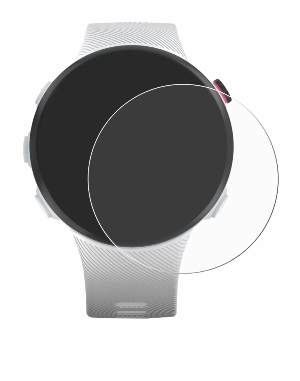 Image of the device Garmin Forerunner 45S with a wide variety of screen protectors.