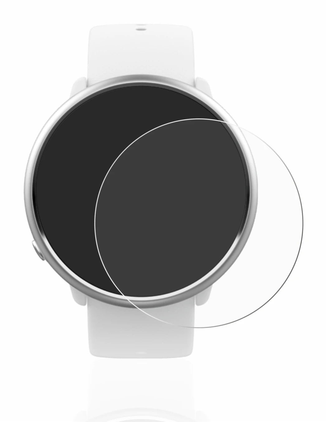 Image of the device Polar Ignite with a wide variety of screen protectors.