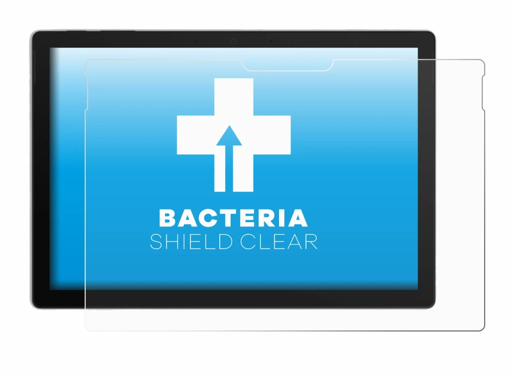 Image of the device Microsoft Surface Pro 7 with a wide variety of screen protectors.