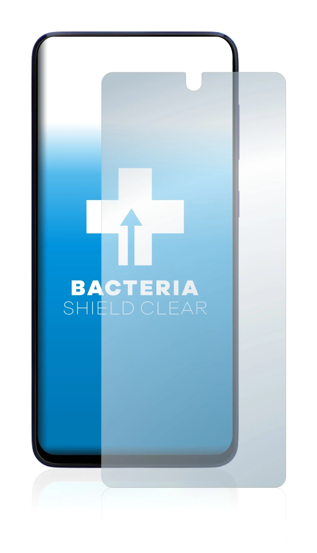 Image of the device Samsung Galaxy M51 with a wide variety of screen protectors.