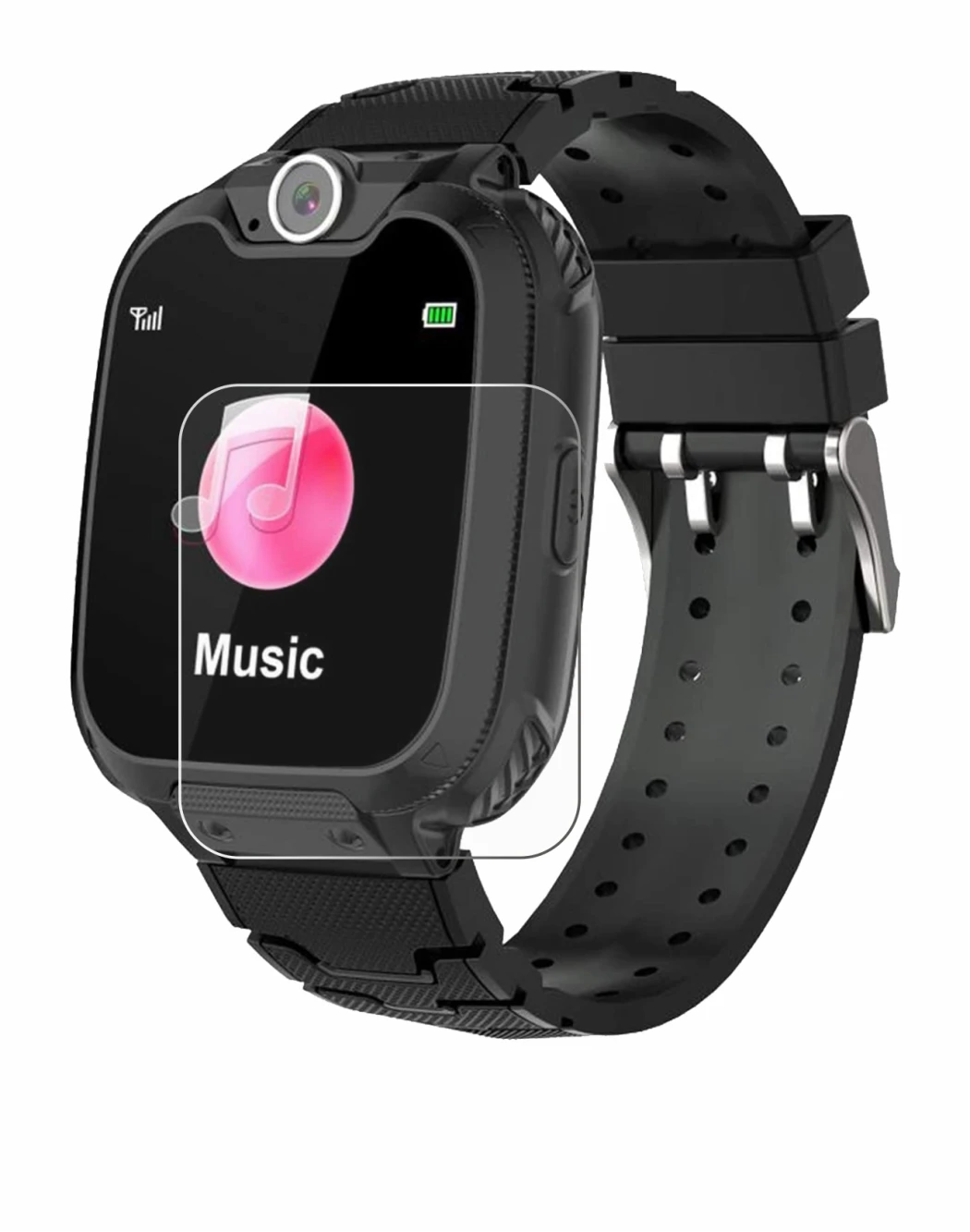 Image of the device Pthtechus S12 with a wide variety of screen protectors.