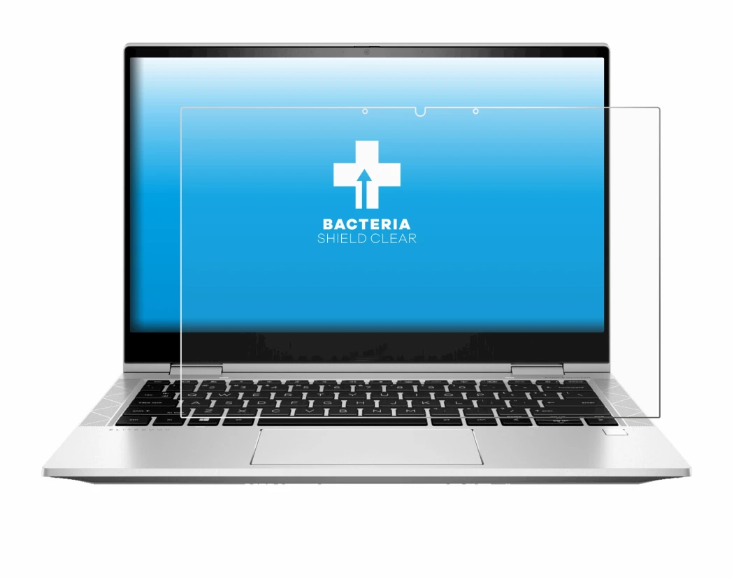 Image of the device HP EliteBook x360 830 G8 with a wide variety of screen protectors.