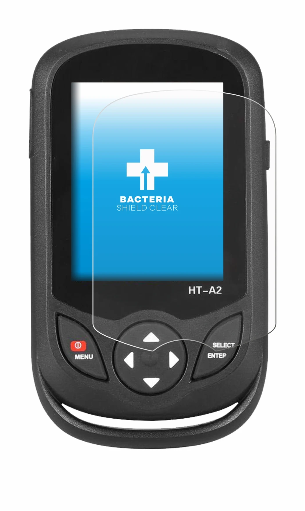 Image of the device Hti HT A2 with a wide variety of screen protectors.