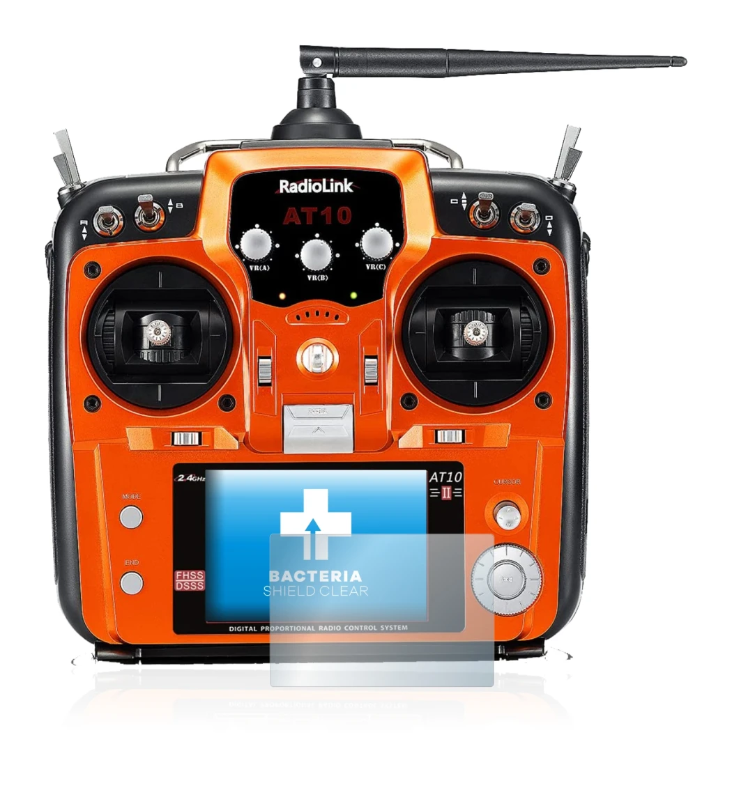 Image of the device RadioLink AT10II with a wide variety of screen protectors.