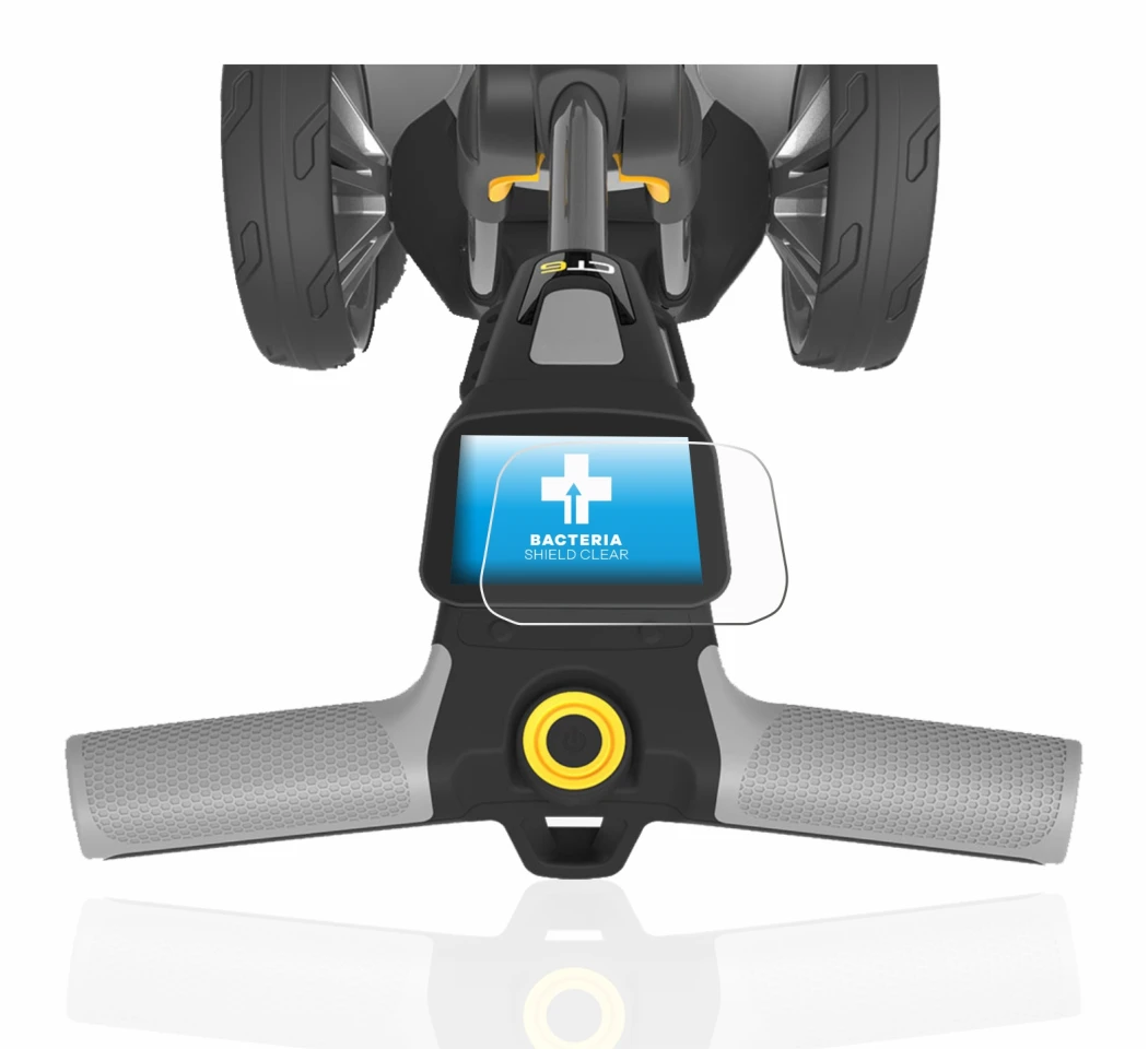Image of the device PowaKaddy CT6 with a wide variety of screen protectors.