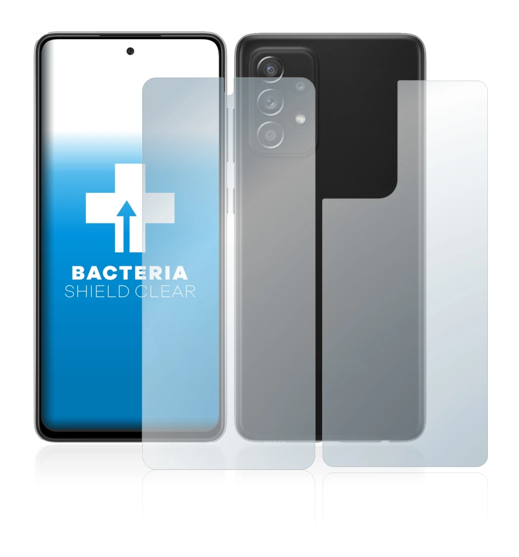 Image of the device Samsung Galaxy A52s 5G (Front+Back) with a wide variety of screen protectors.