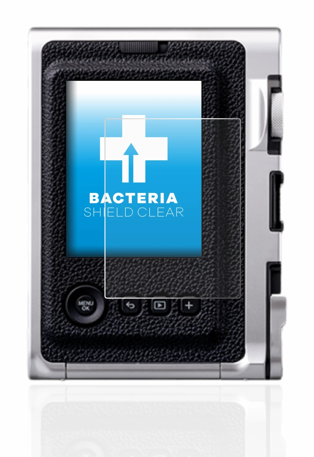 Image of the device Fujifilm Instax Mini Evo with a wide variety of screen protectors.