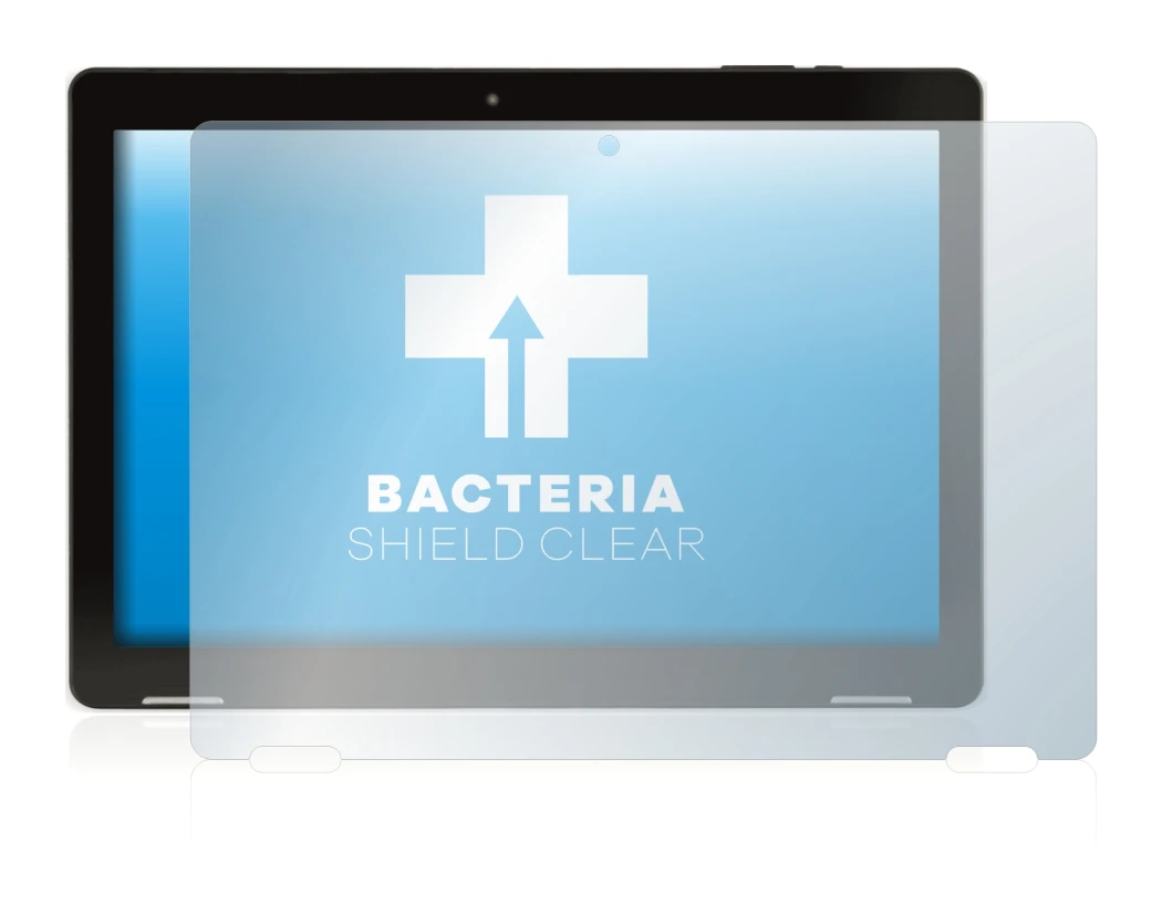 Image of the device Hannspree Pad Apollo 2 with a wide variety of screen protectors.