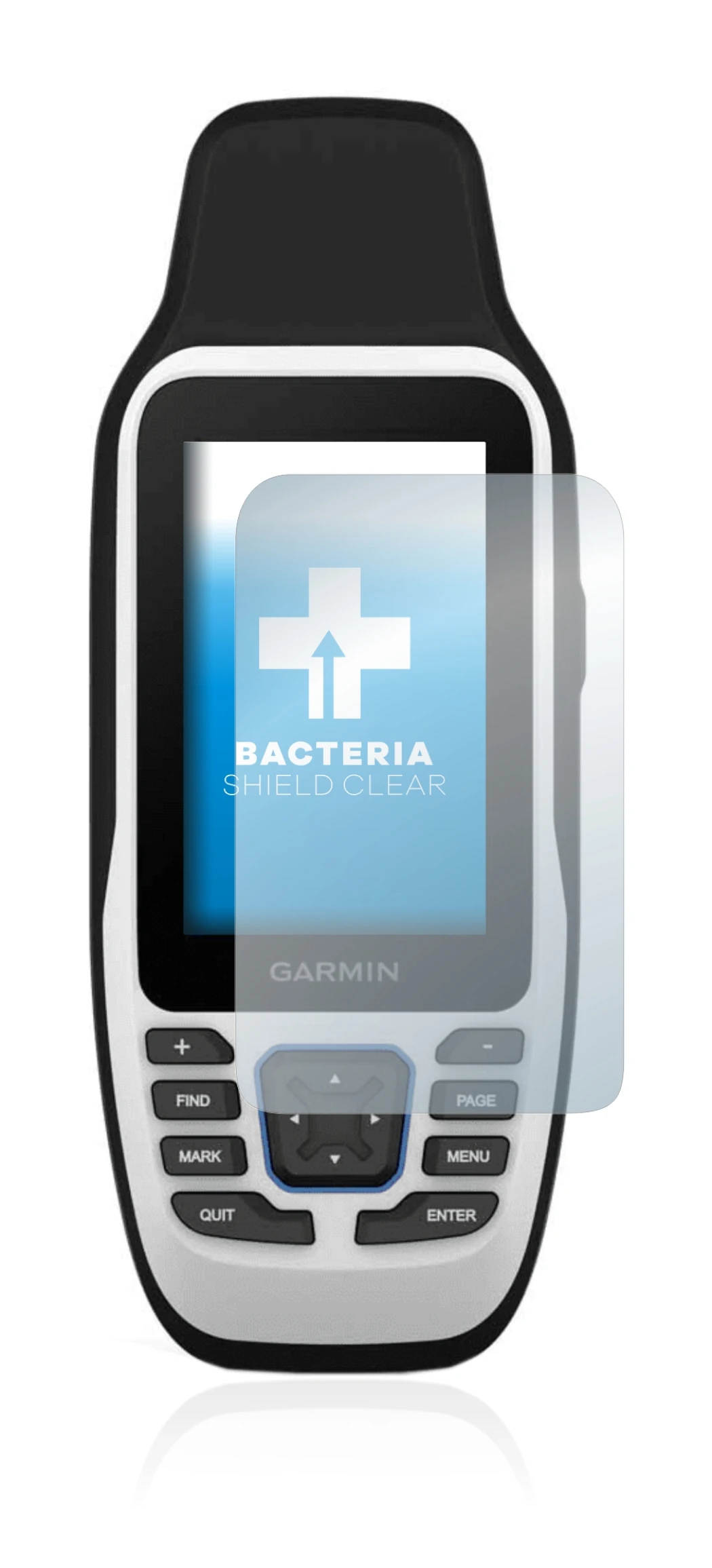 Image of the device Garmin GPSMAP 79s with a wide variety of screen protectors.