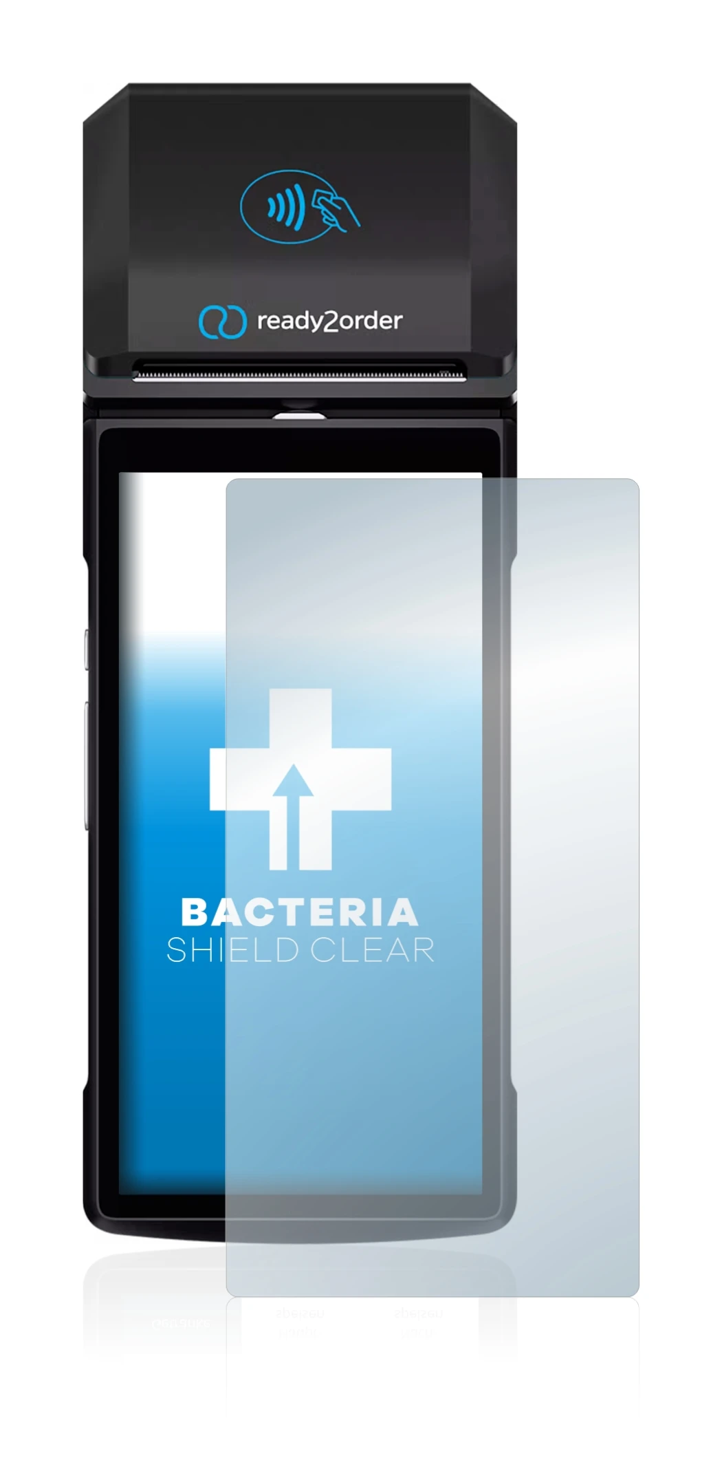 Image of the device Ready2order ReadyGo with a wide variety of screen protectors.