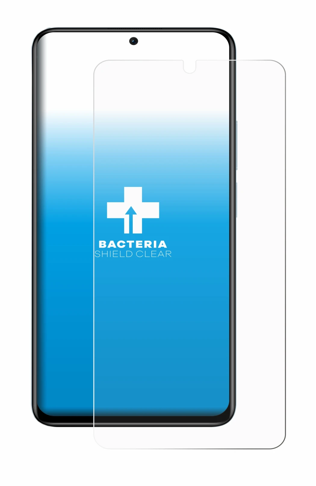 Image of the device Xiaomi Redmi Note 11 Pro+ 5G with a wide variety of screen protectors.