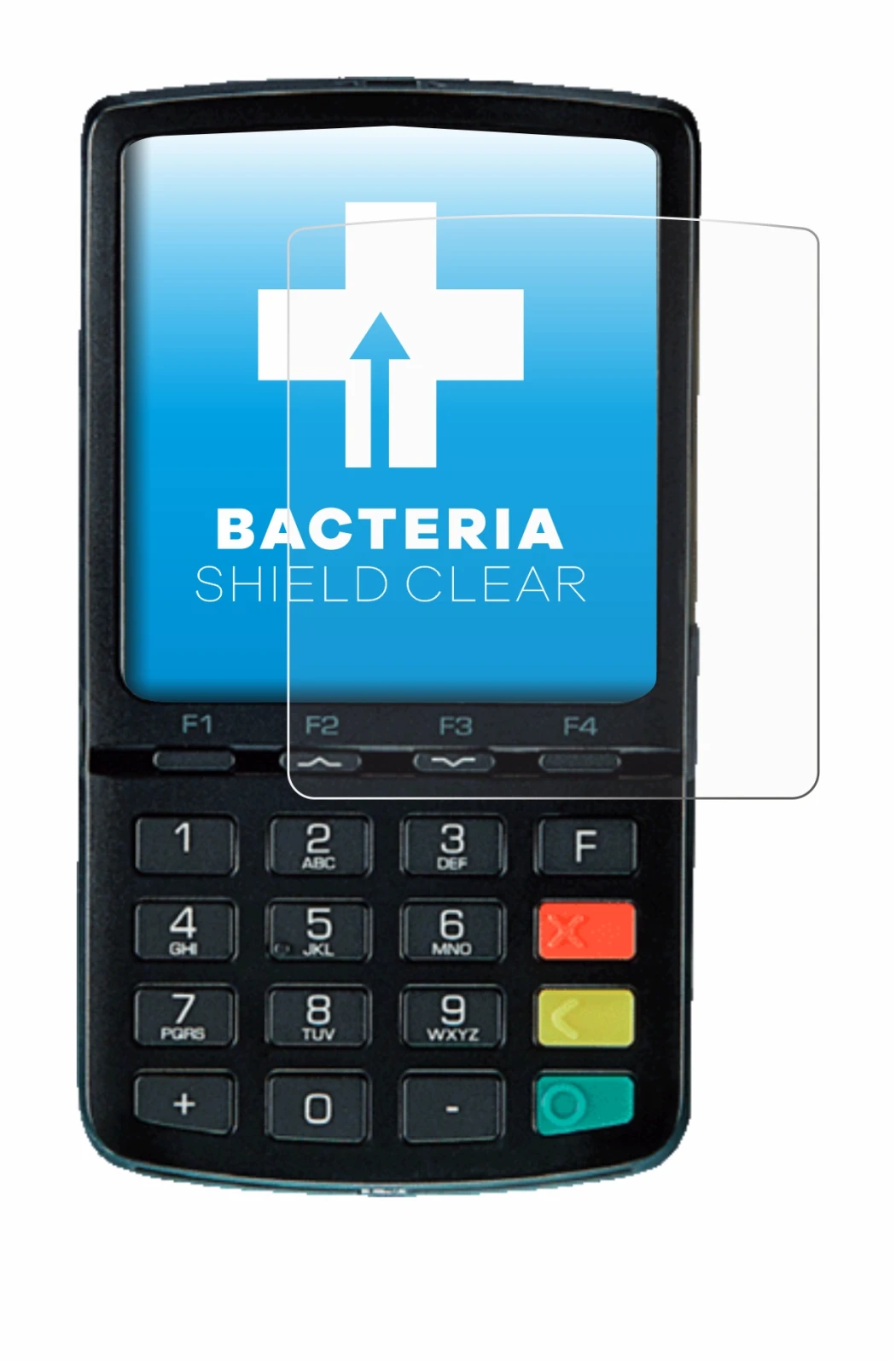 Image of the device ingenico Link/2500 with a wide variety of screen protectors.