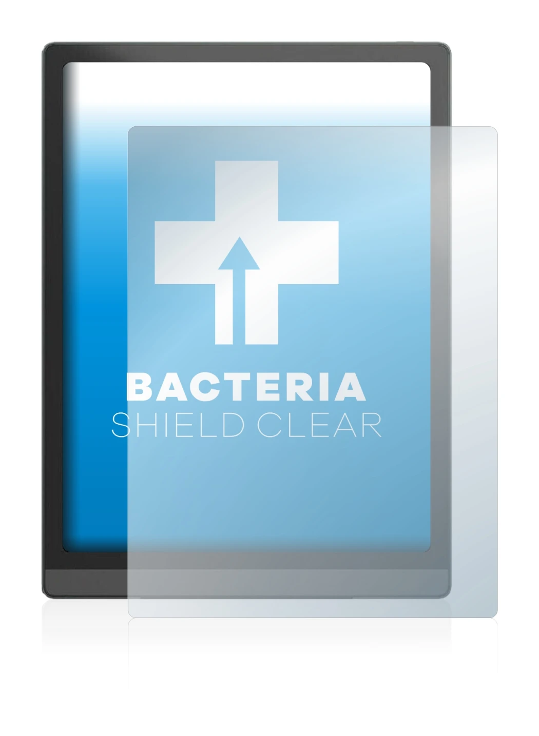 Image of the device Boox Tab X with a wide variety of screen protectors.