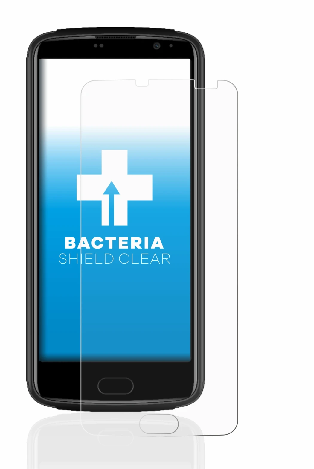 Image of the device Beafon M7 premium with a wide variety of screen protectors.