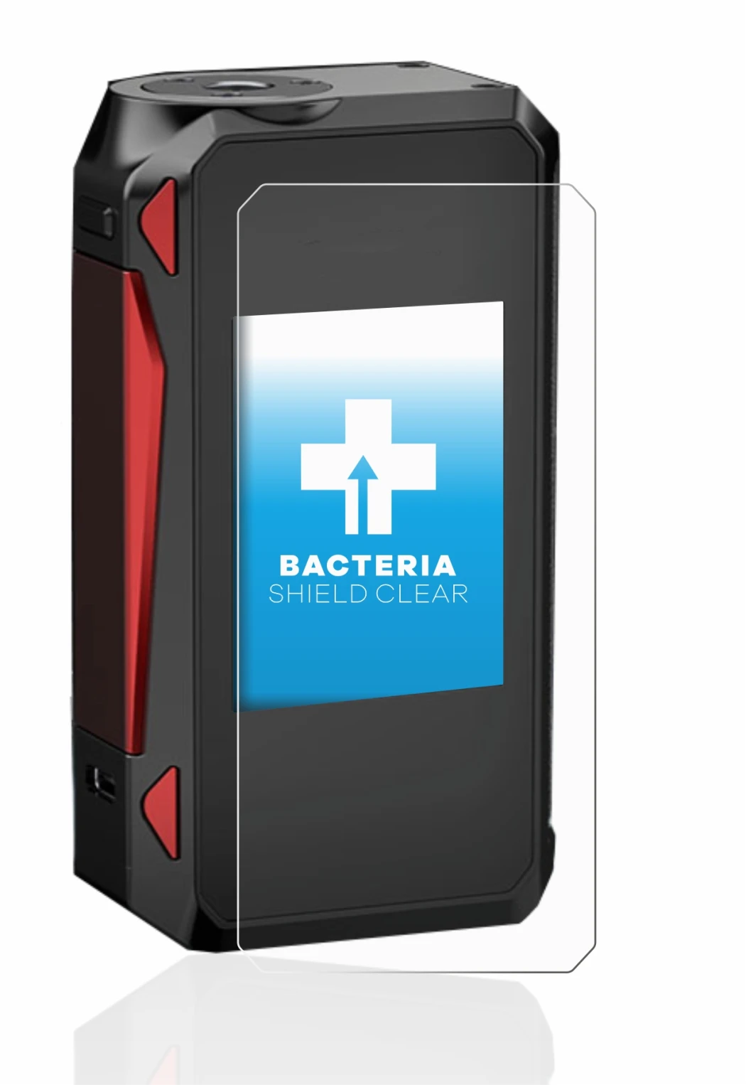 Image of the device Smok G-Priv 4 with a wide variety of screen protectors.