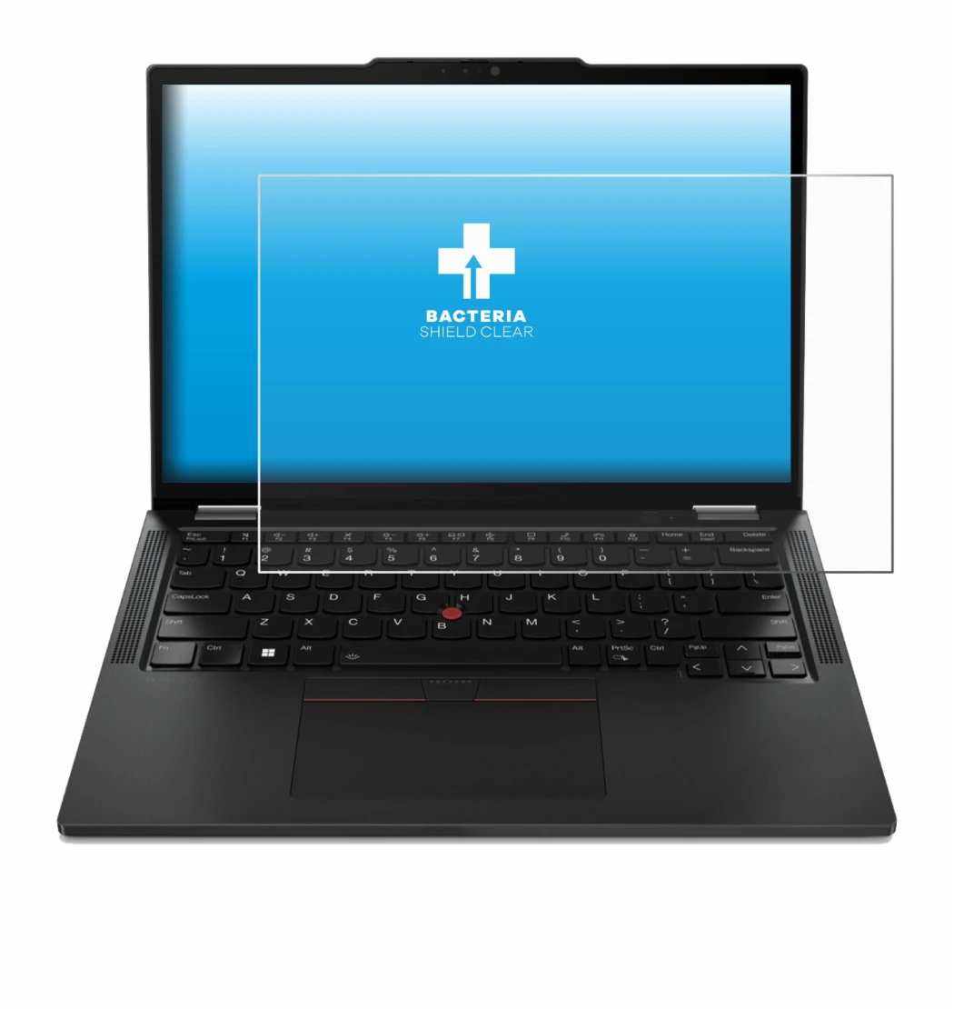 Image of the device Lenovo ThinkPad X13 Gen 4 with a wide variety of screen protectors.