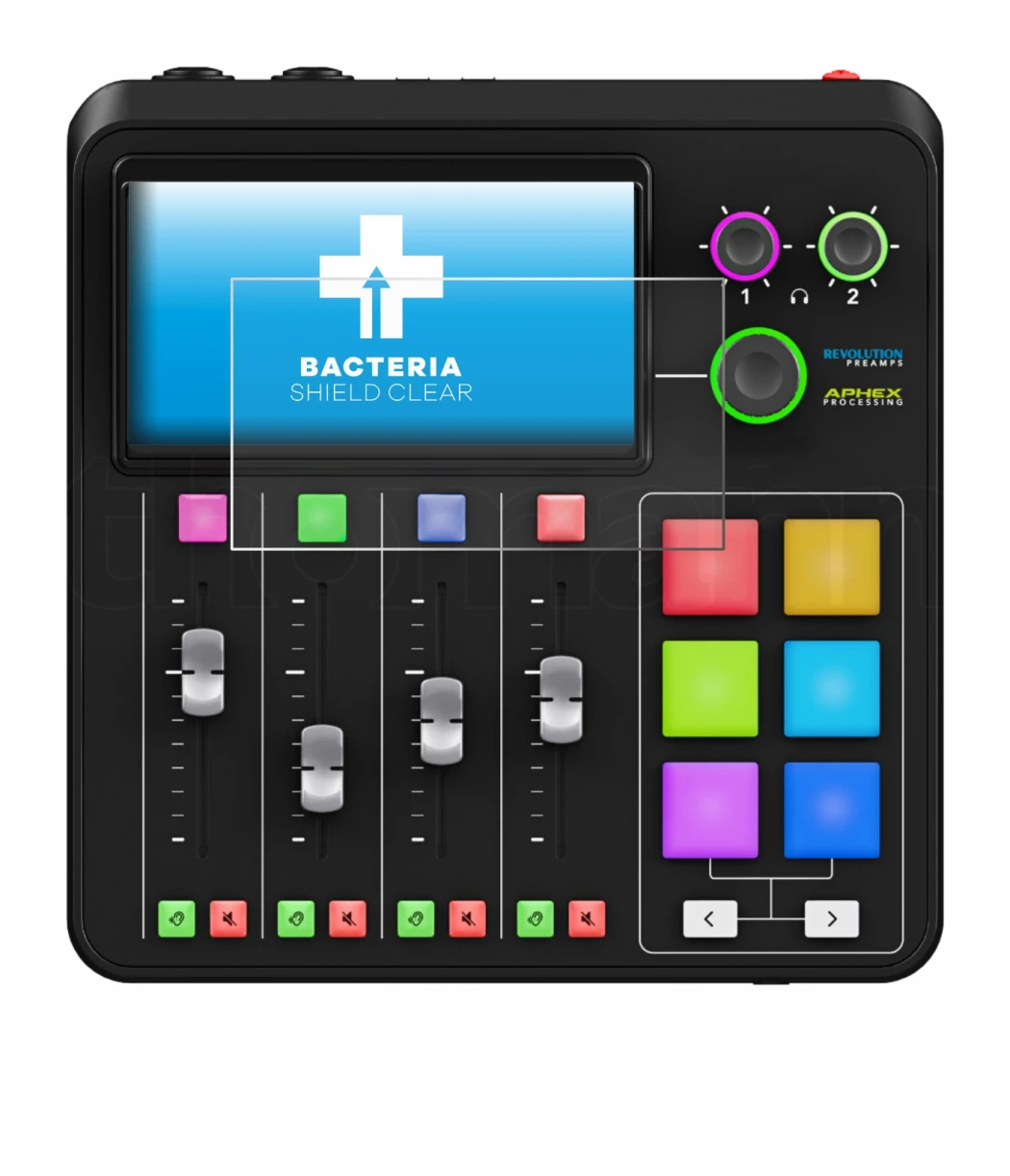 Image of the device Rode Rodecaster Duo with a wide variety of screen protectors.