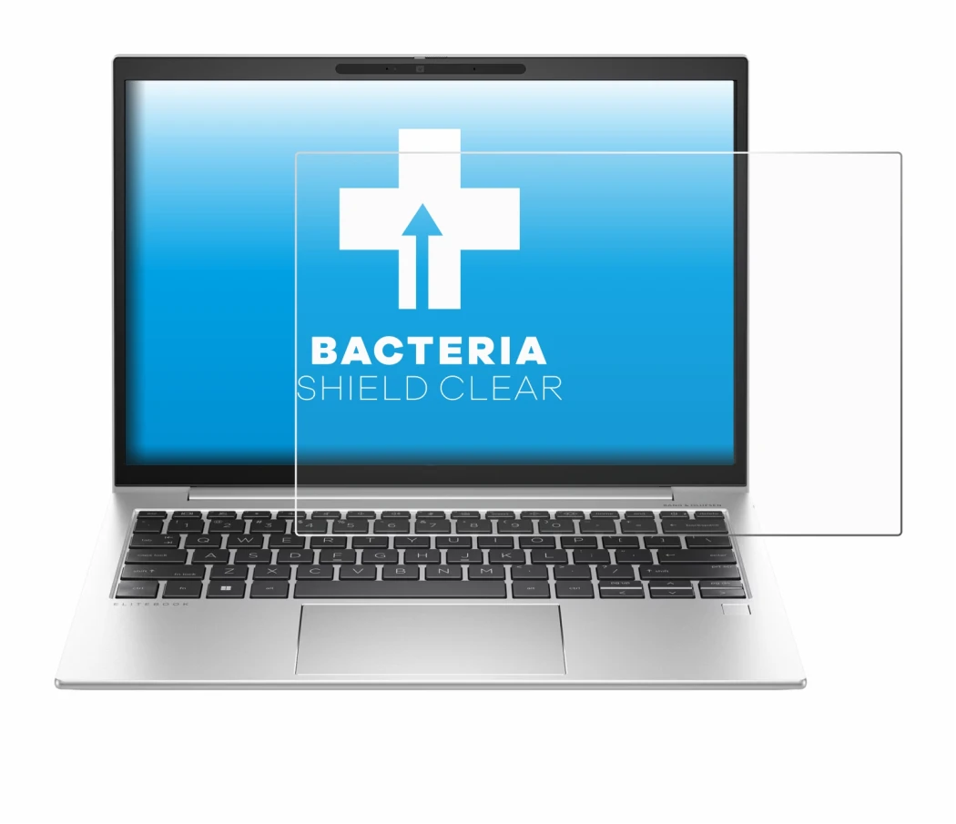 Image of the device HP EliteBook 835 G10 with a wide variety of screen protectors.