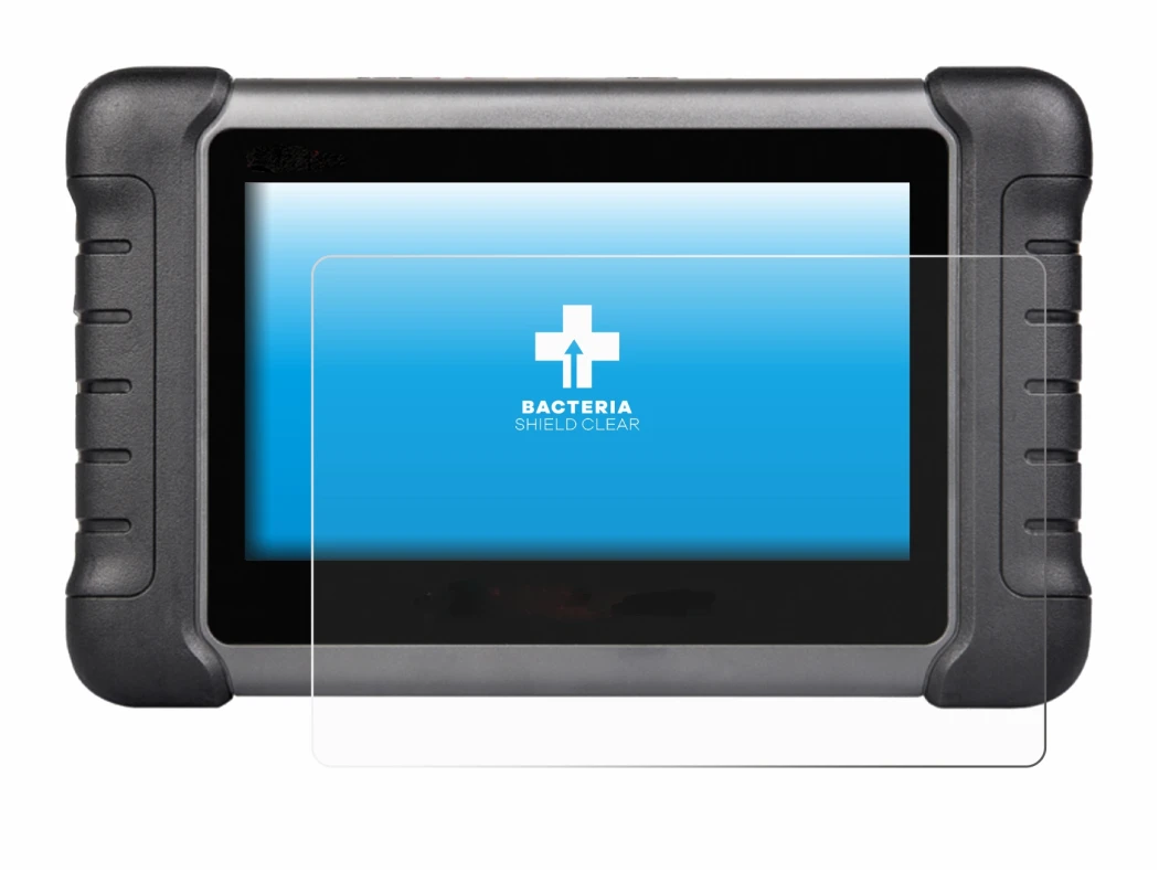 Image of the device Autel MaxiCheck MX808s with a wide variety of screen protectors.