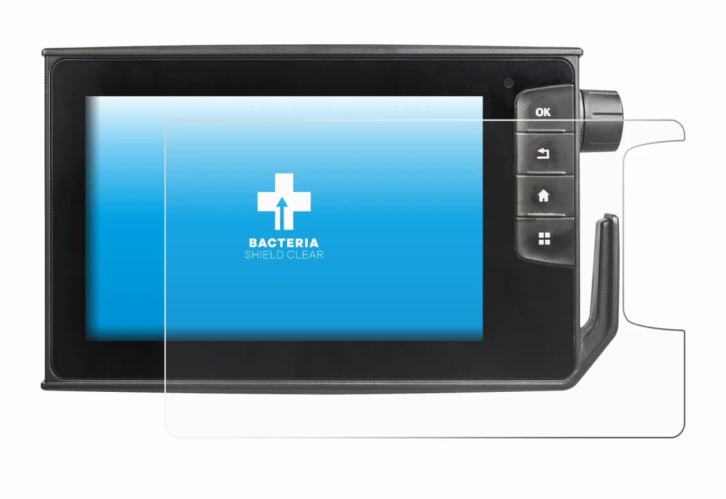 Image of the device Valtra SmartTouch Terminal with a wide variety of screen protectors.