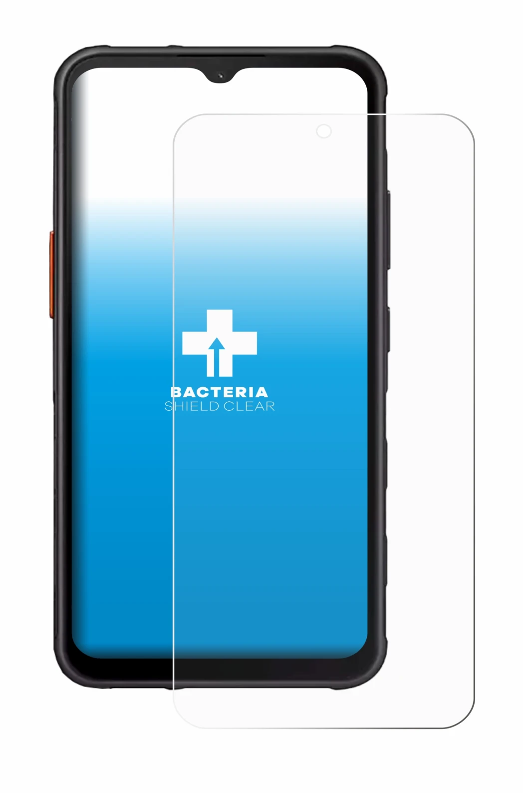 Image of the device Samsung Galaxy XCover 7 with a wide variety of screen protectors.