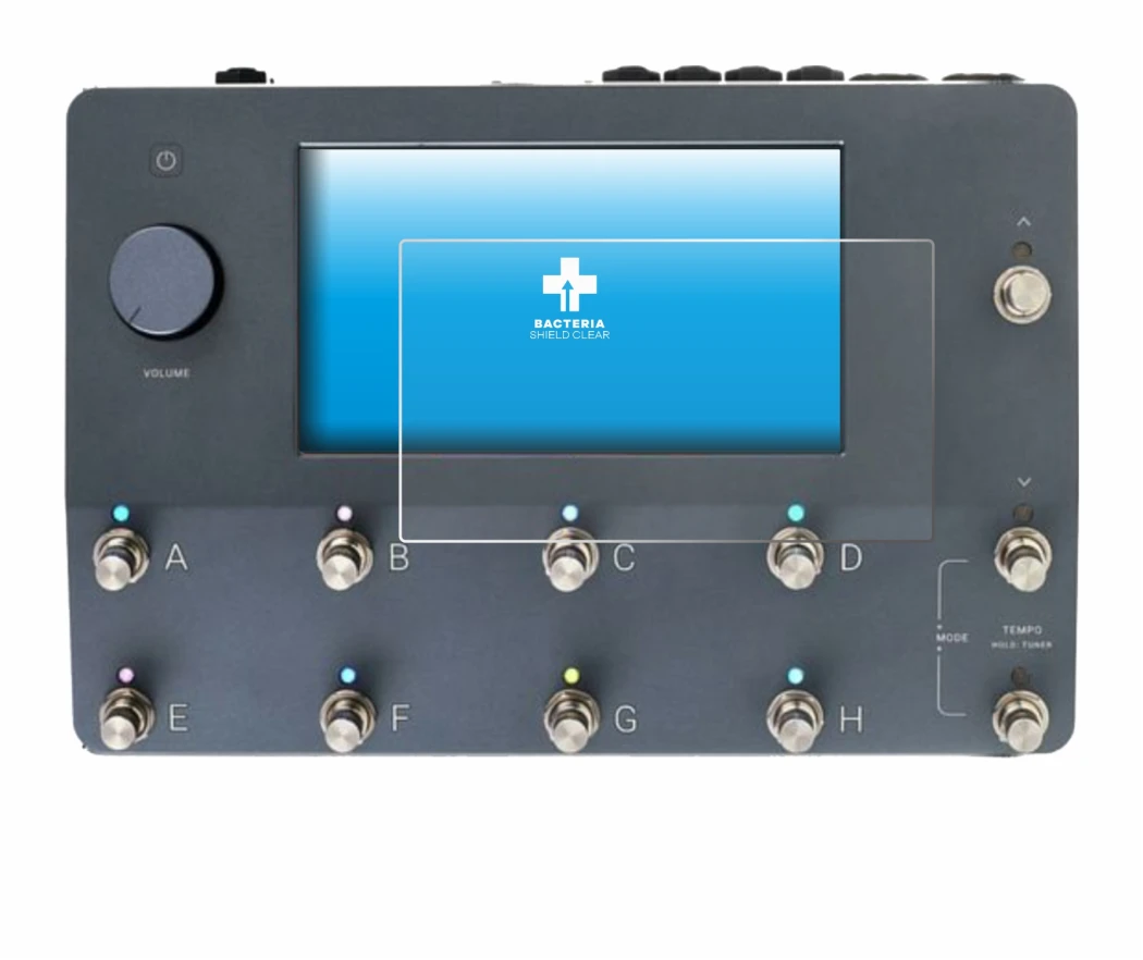 Image of the device Neural DSP Quad Cortex with a wide variety of screen protectors.