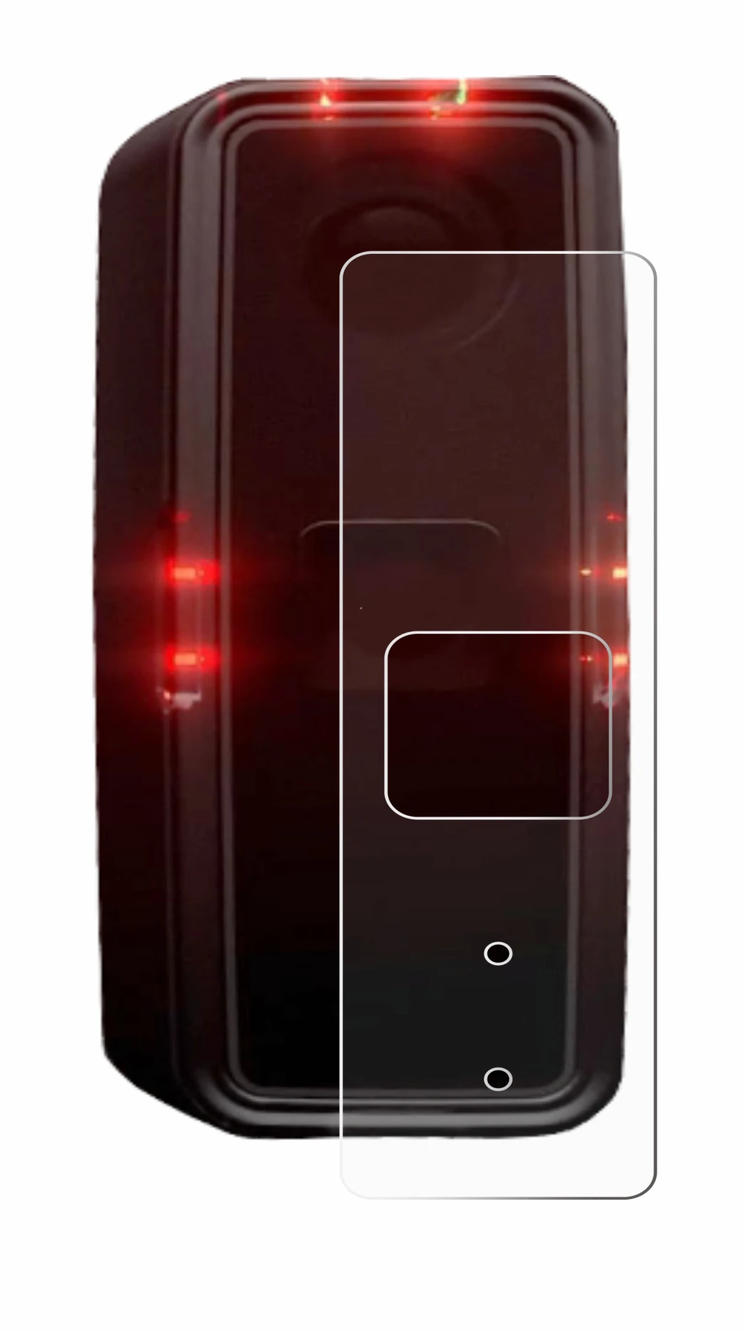 Image of the device Alps Alpine Ride Safety RS 1000 with a wide variety of screen protectors.