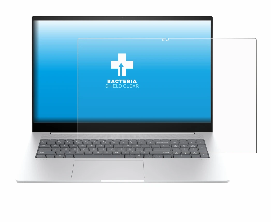 Image of the device HP Envy 17 2024 with a wide variety of screen protectors.