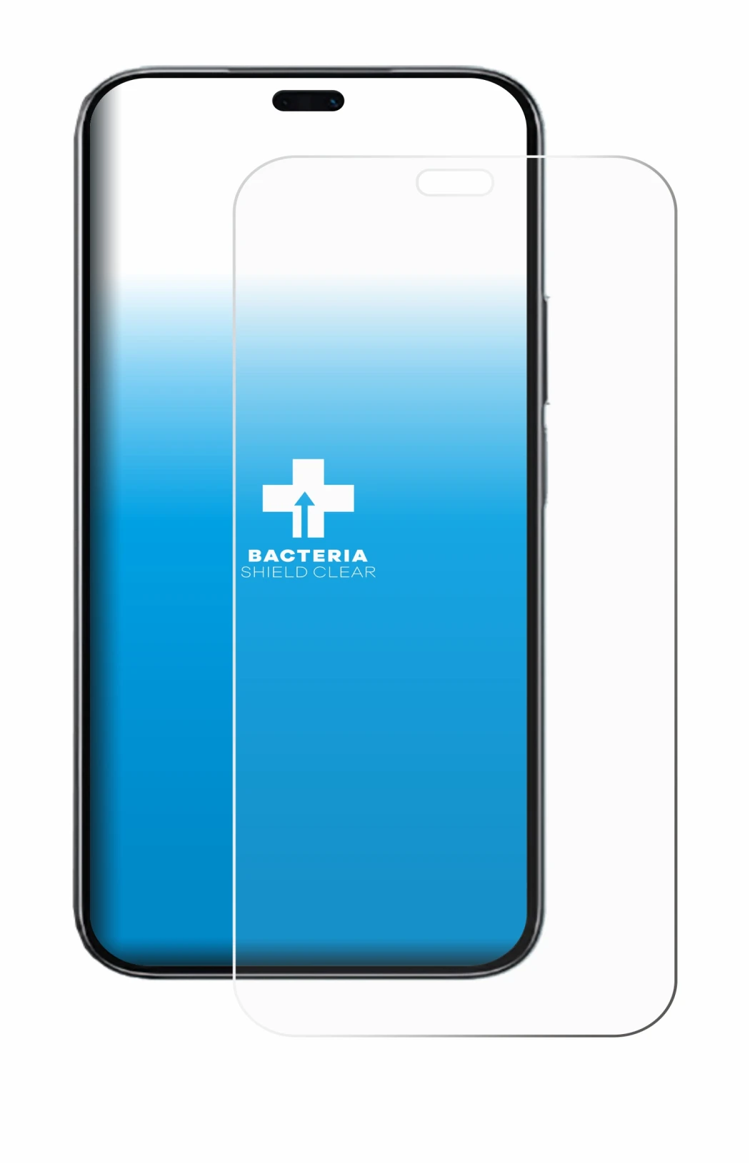 Image of the device Honor 200 Lite with a wide variety of screen protectors.