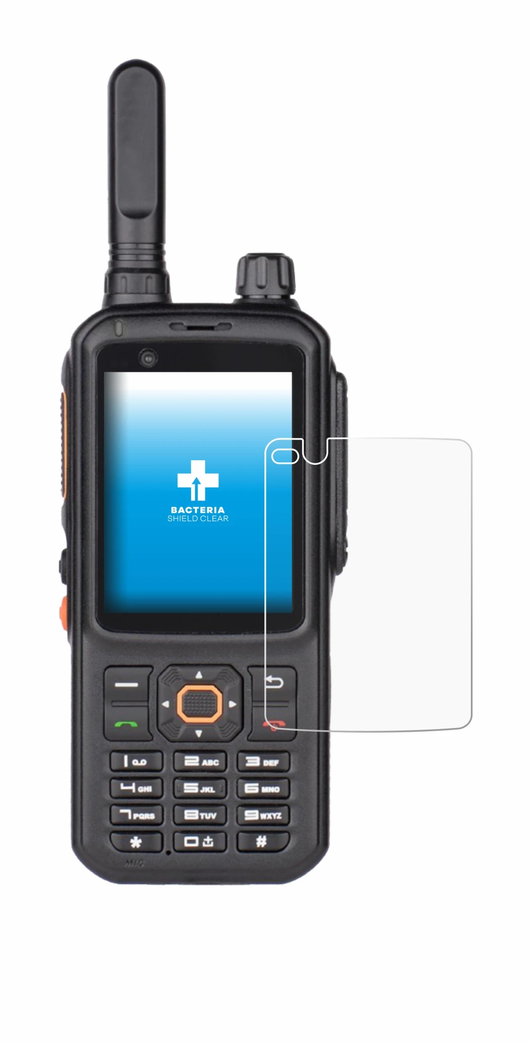 Image of the device Inrico T320 with a wide variety of screen protectors.