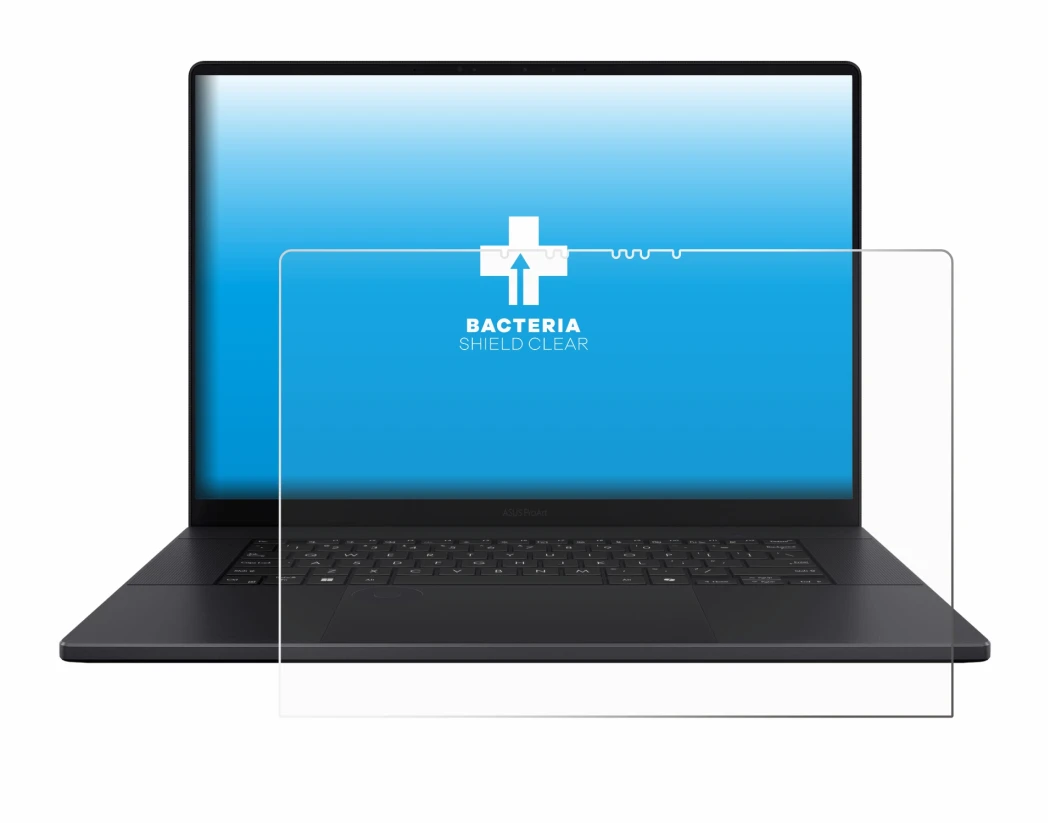 Image of the device ASUS ProArt P16 with a wide variety of screen protectors.