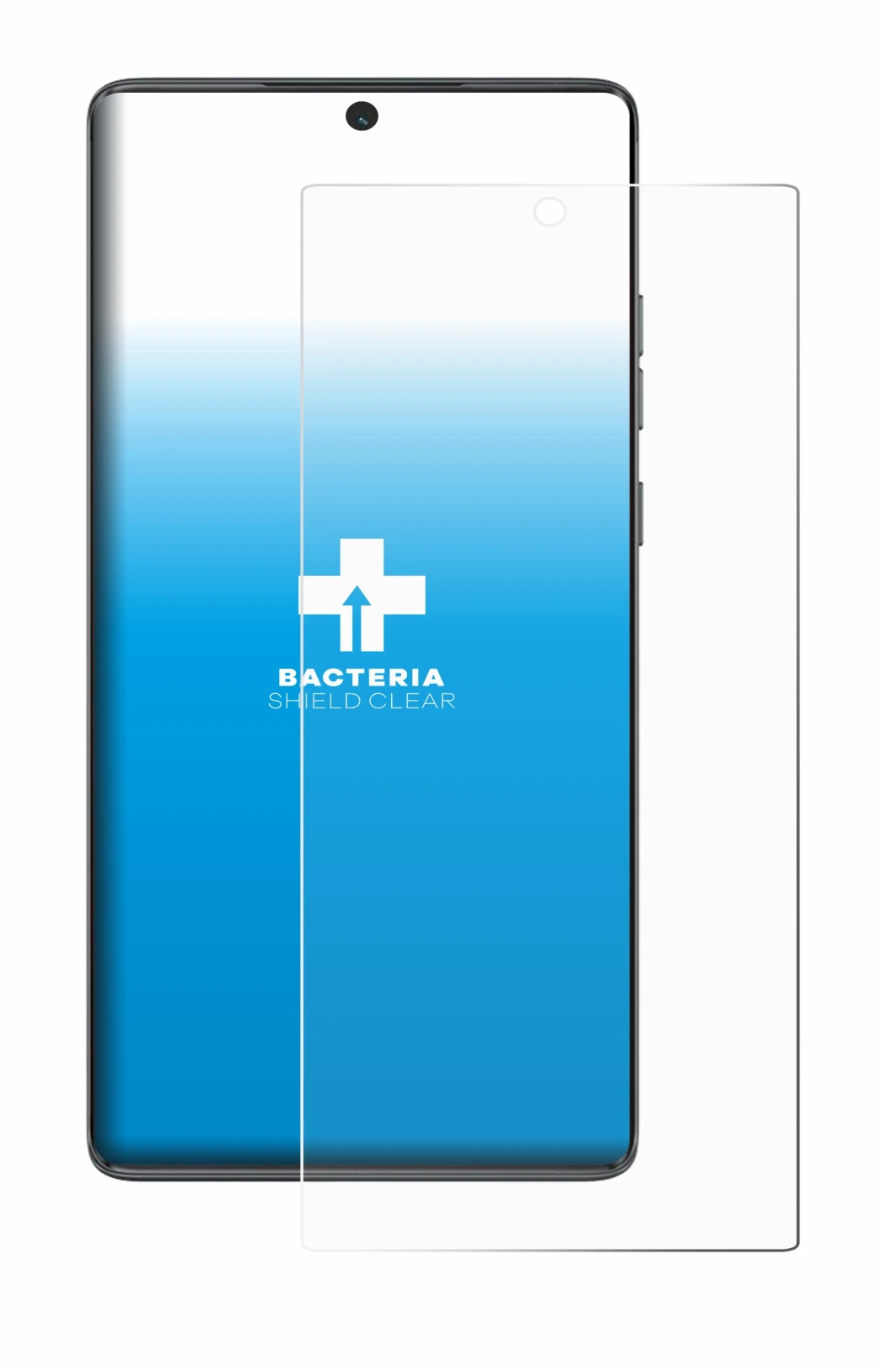 Image of the device Motorola Moto G85 with a wide variety of screen protectors.