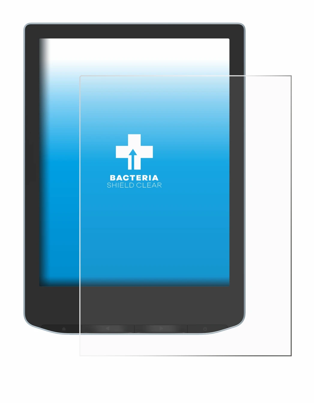 Image of the device Vivlio Light HD Color with a wide variety of screen protectors.