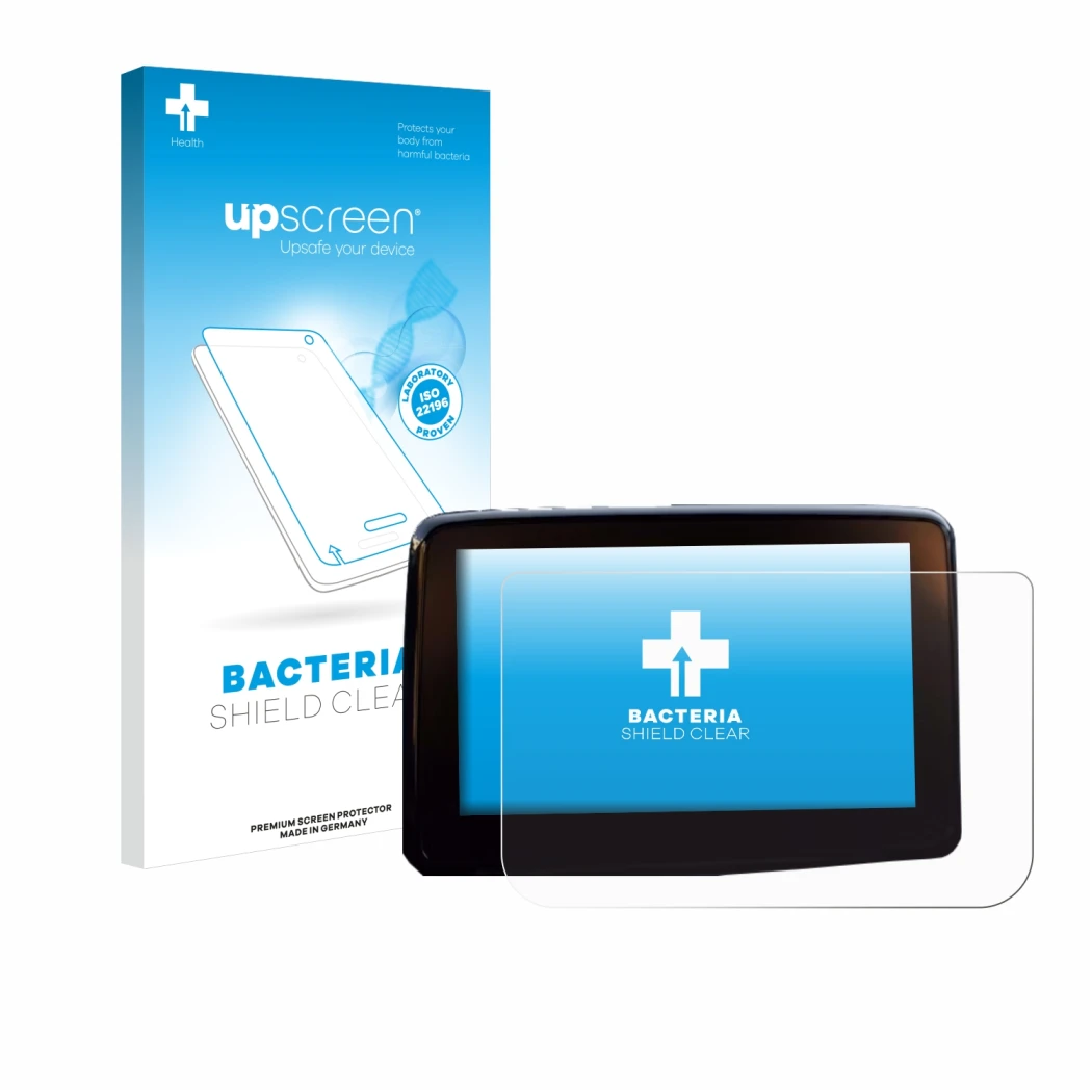 Front side of a product packaging with the brand logo upscreen. Next to it is the device Mazda 2 BJ 2024 shown with the corres