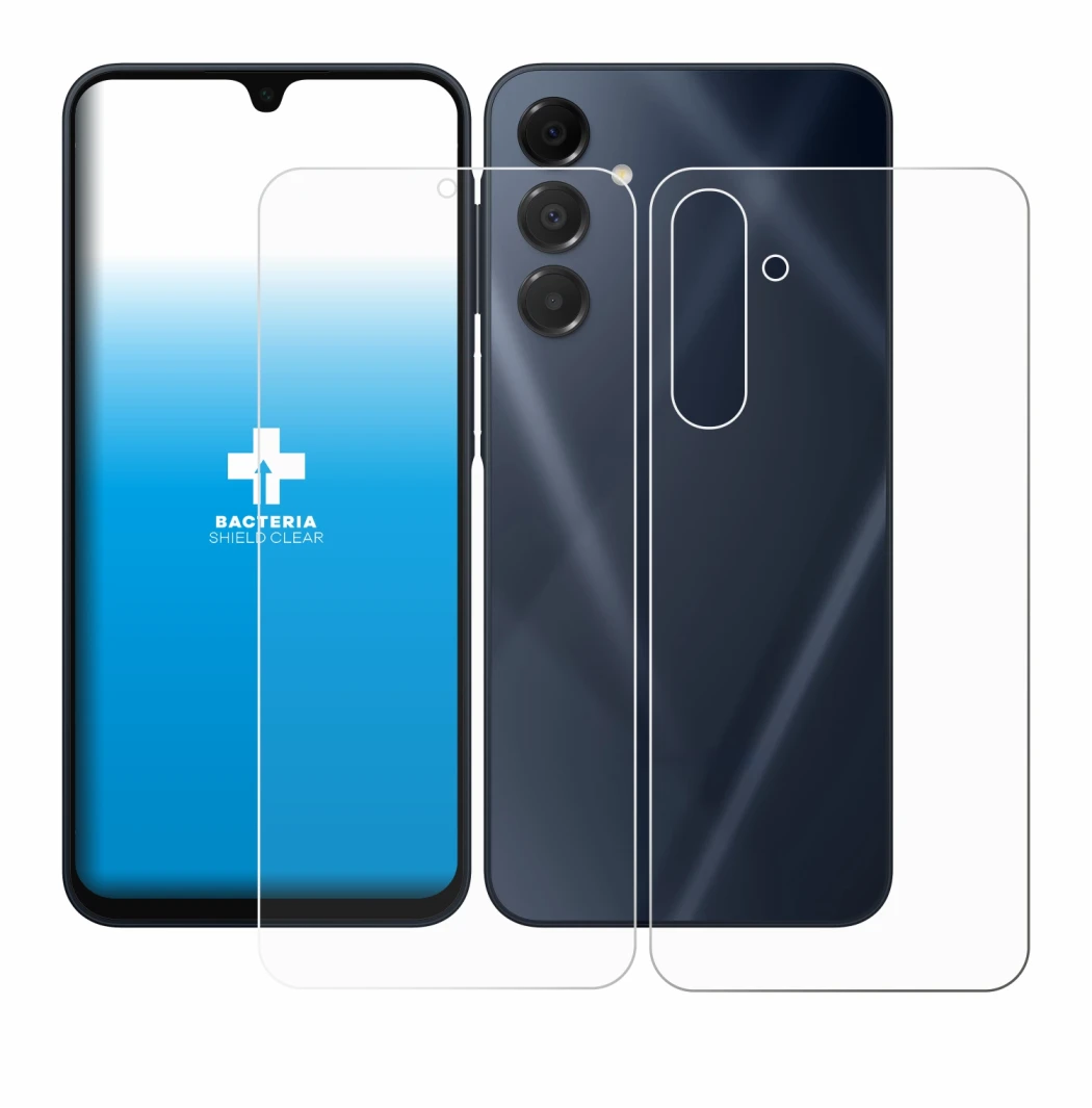 Image of the device Samsung Galaxy A16 5G (Front+Back) with a wide variety of screen protectors.