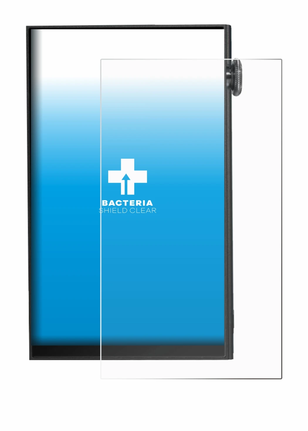 Image of the device iBasso DX180 with a wide variety of screen protectors.