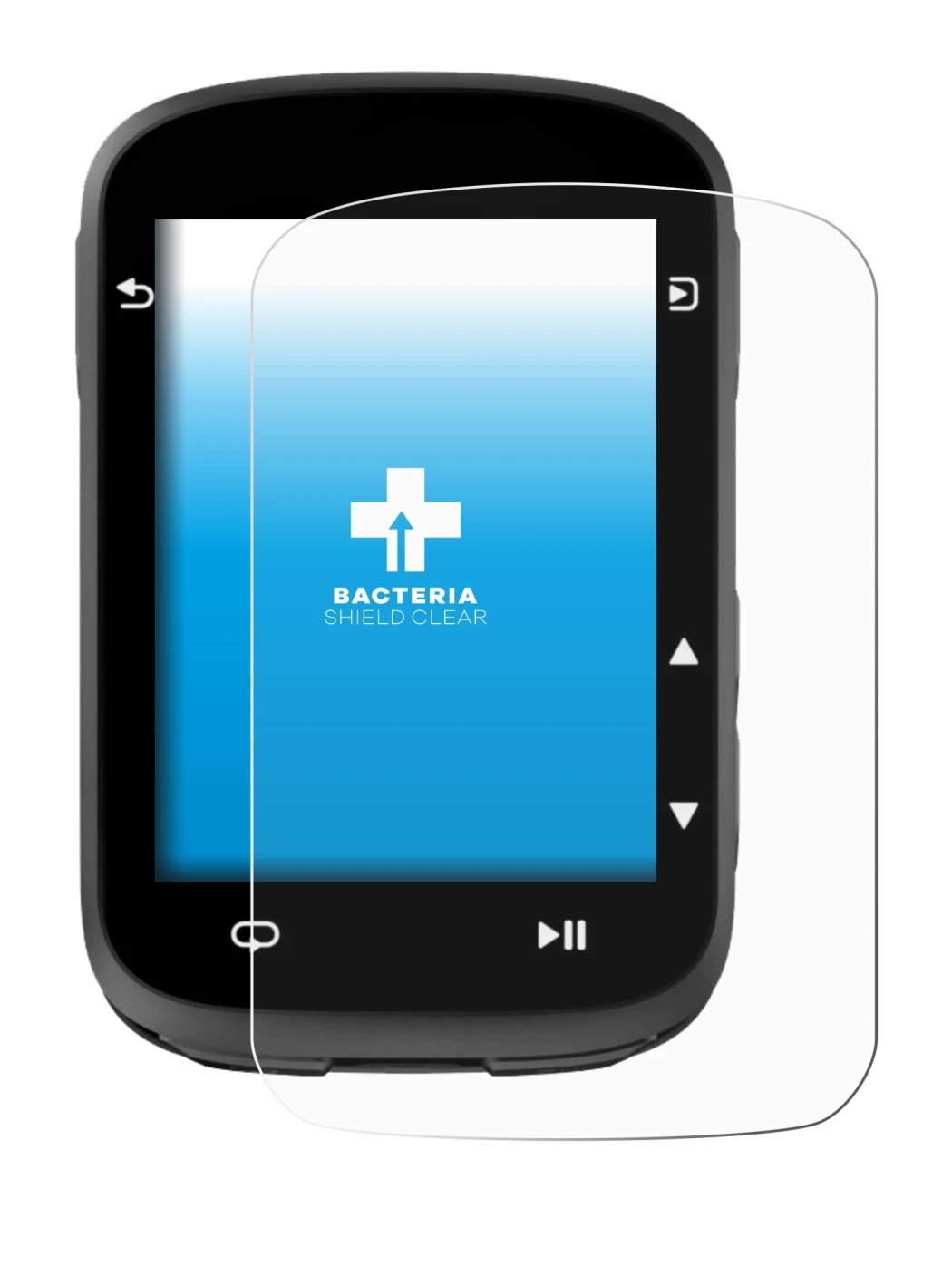 Image of the device CooSpo CS500 with a wide variety of screen protectors.