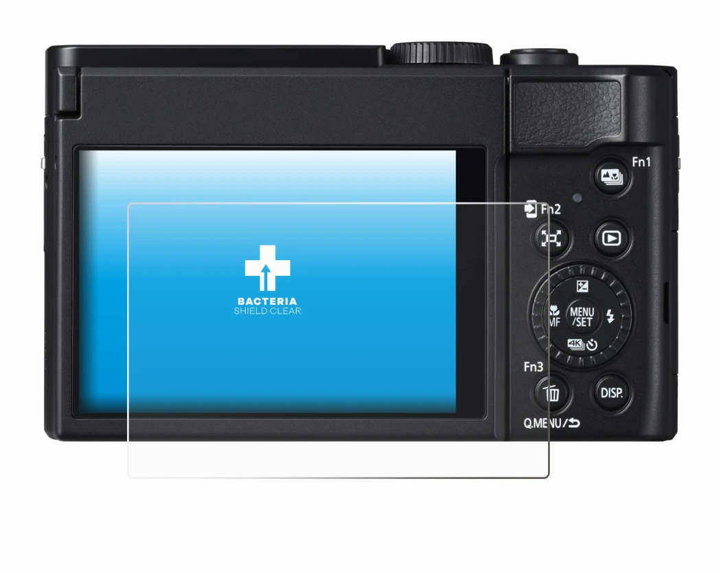 Image of the device Panasonic Lumix DC-TZ99 with a wide variety of screen protectors.