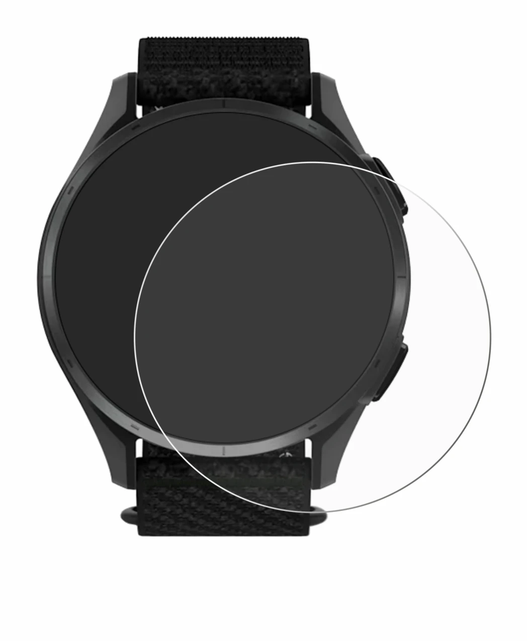 Image of the device Garmin Approach S50 with a wide variety of screen protectors.