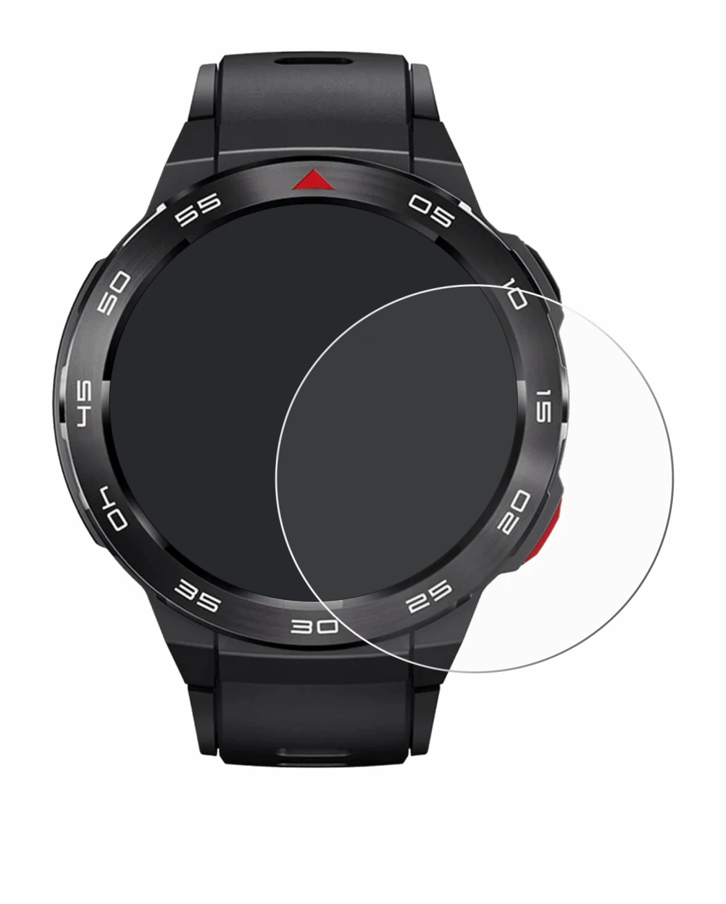 Image of the device Xiaomi Mibro GS Pro with a wide variety of screen protectors.