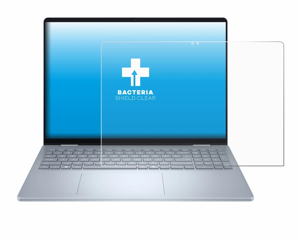 Image of the device Dell 16 Plus-2-in-1 with a wide variety of screen protectors.