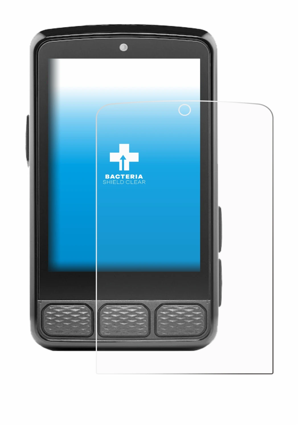 Image of the device Wahoo Elemnt Roam 3 with a wide variety of screen protectors.