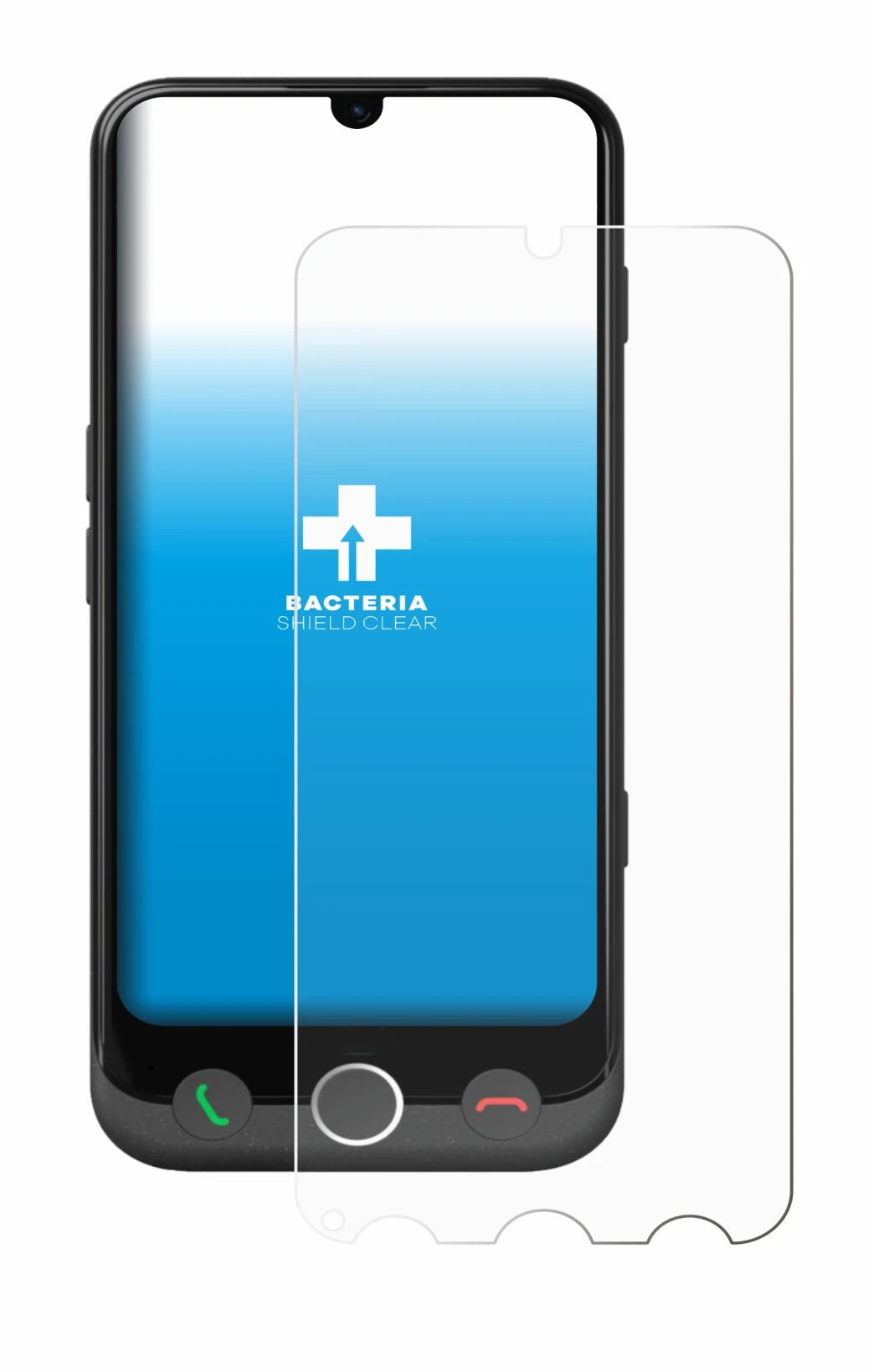 Image of the device Doro Aurora A30 with a wide variety of screen protectors.