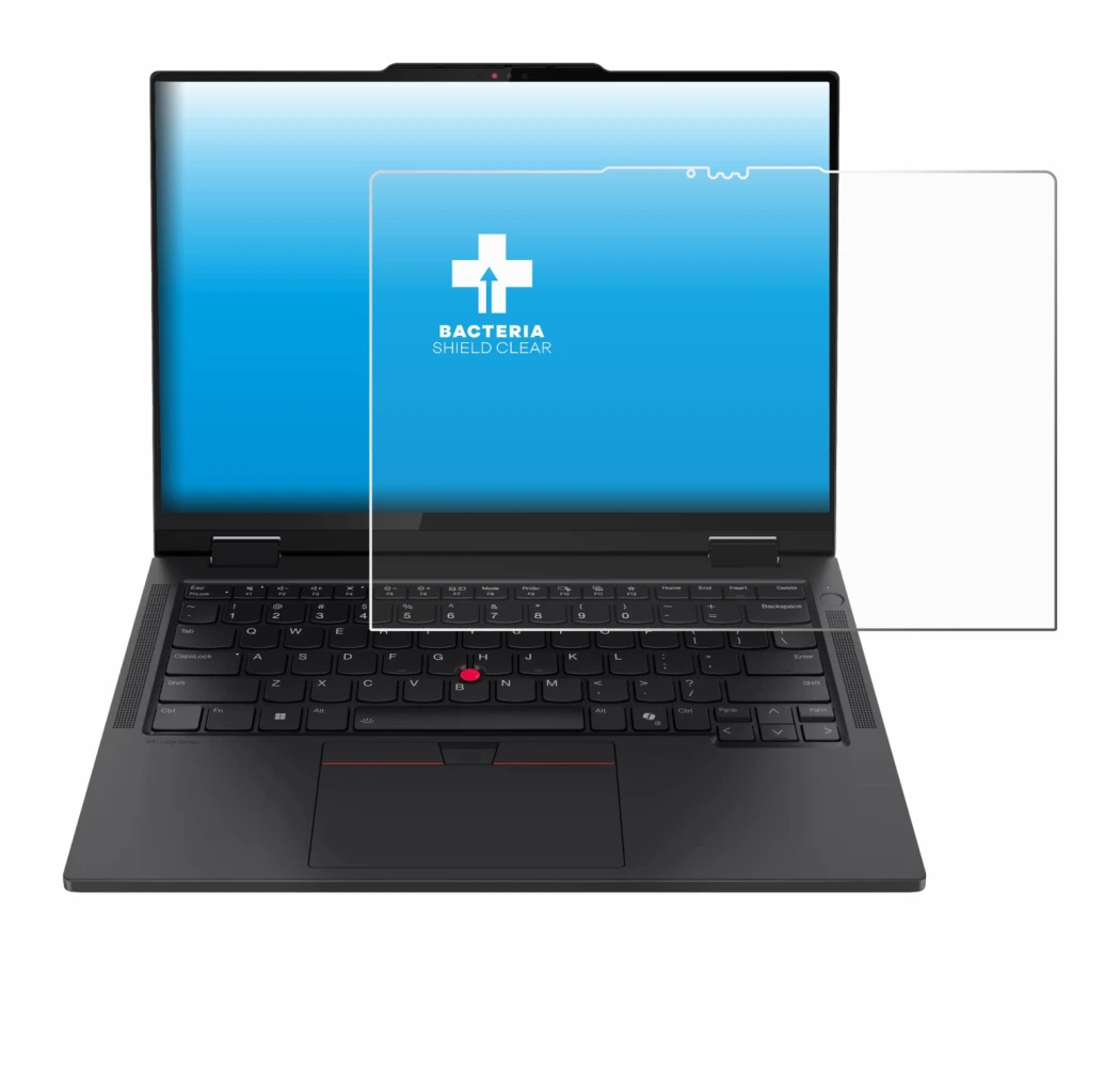 Image of the device Lenovo ThinkPad T14s 2-in-1 with a wide variety of screen protectors.