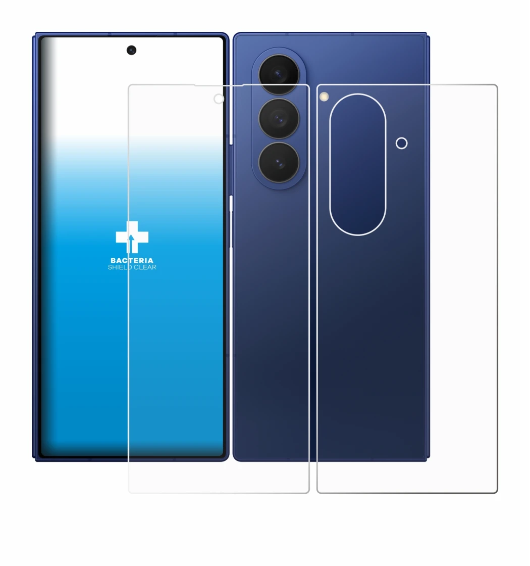 Image of the device Samsung Galaxy Z Fold 7 (Front+Back) with a wide variety of screen protectors.