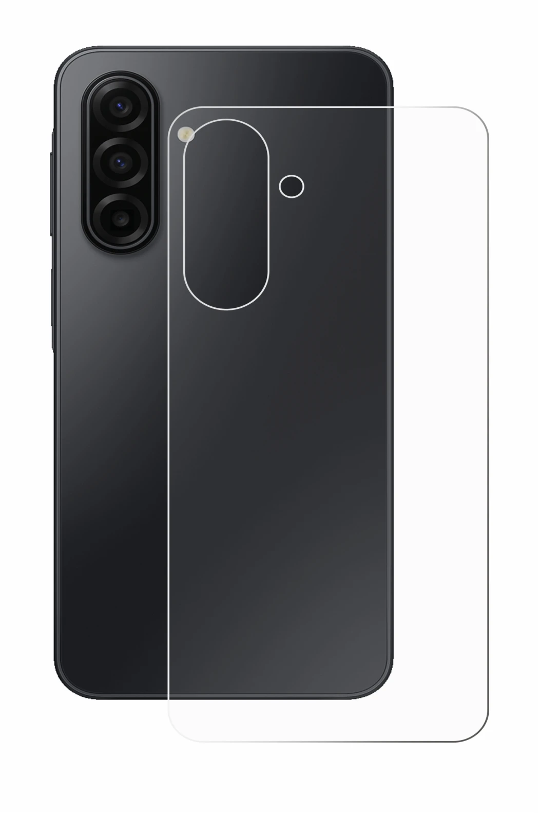 Image of the device Samsung Galaxy A17 5G (Back) with a wide variety of screen protectors.